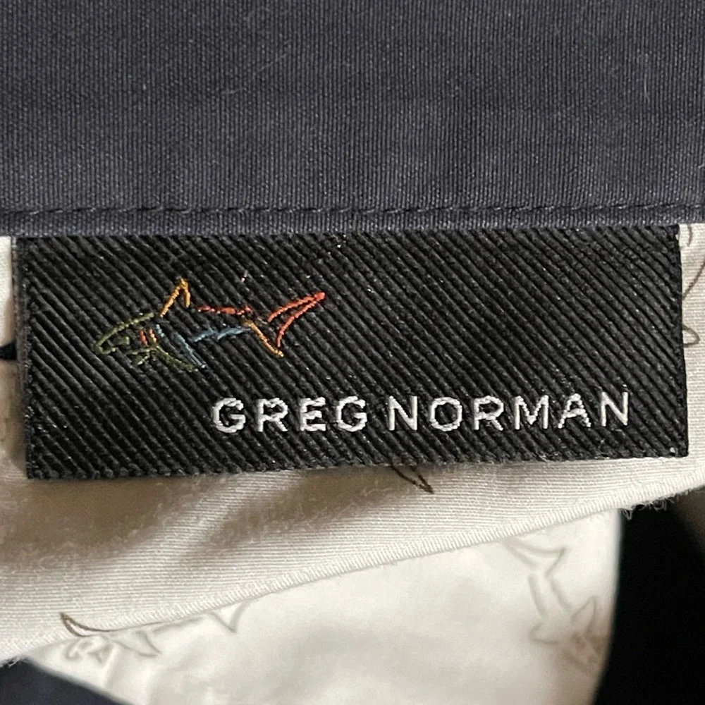 NWT Greg Norman Men’s Black Pleated Golf Shorts Size 38 Cotton